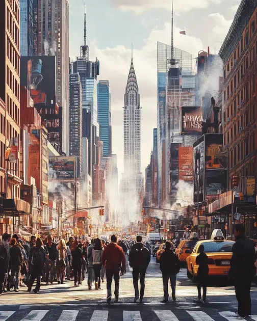 A Vida em Nova York: Adaptações e Descobertas A Vida em Nova York: Adaptações e Descobertas