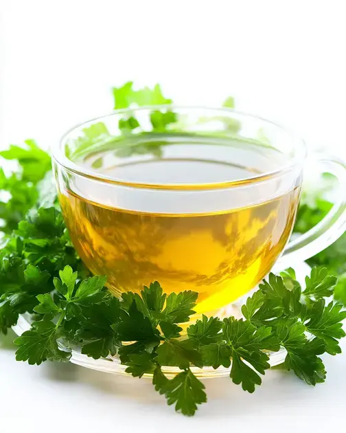 Ação Diurética e Anti-inflamatória do Chá de Salsinha