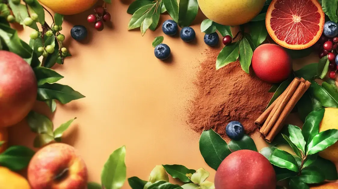 Benefícios da Canela Além do Controle do Açúcar: Propriedades Antioxidantes e Anti-inflamatórias