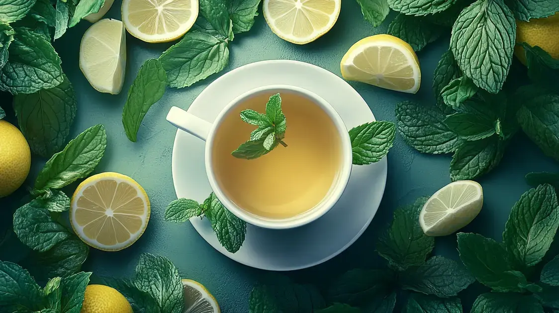 Chá de Hortelã: Refrescante e Anti-inflamatório