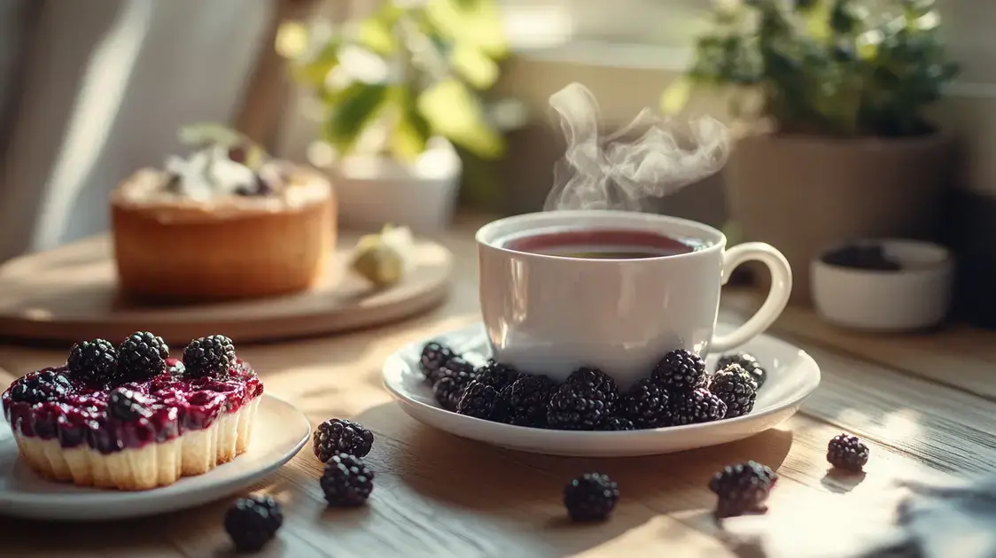 Controle dos Níveis de Açúcar no Sangue com o Chá de Amora