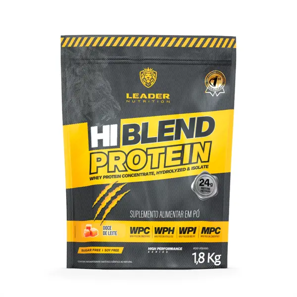 hi blend protein doce de leite 1800g