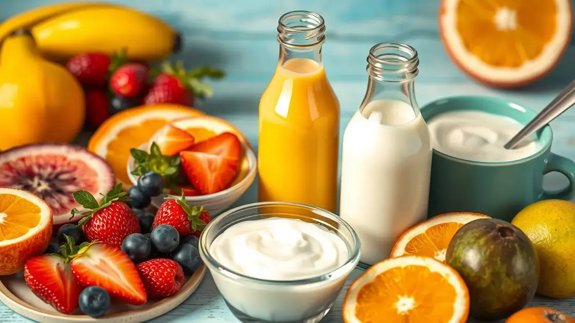 Incluindo Probióticos na Alimentação Diária