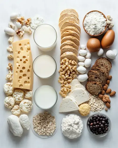 Laticínios e Glúten