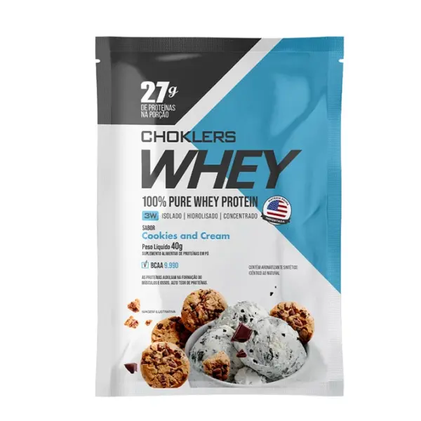 mix nutri choklers whey cookies and cream 40g