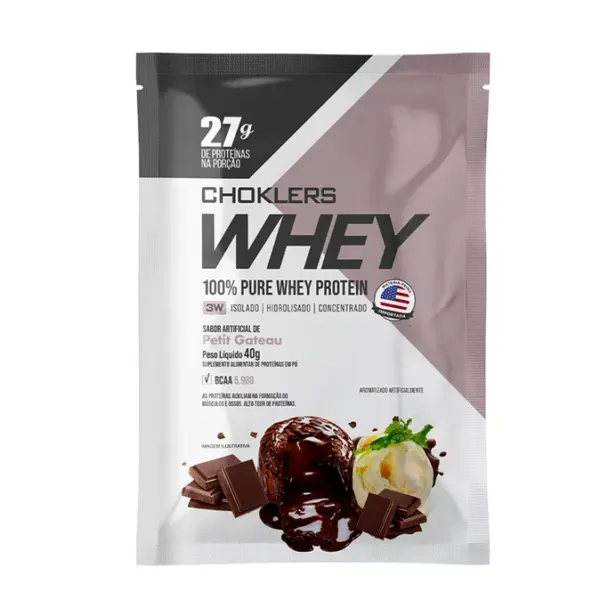 mix nutri choklers whey petit gateau 40g