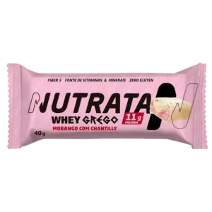 nutrata whey grego morango com chantily 40g