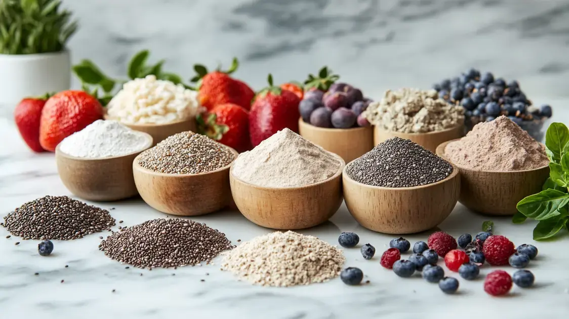 Opções Populares de Fibras em Pó