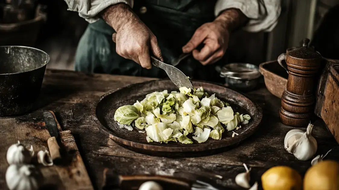 Passo a Passo do Preparo da Torta de Repolho Passo a Passo do Preparo da Torta de Repolho