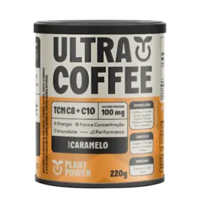 plant power ultracoffee caramelo 220g