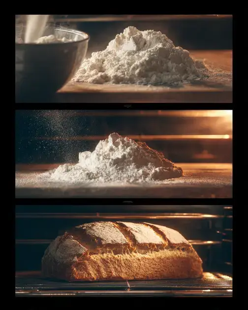 Preparação do Pão Saudável