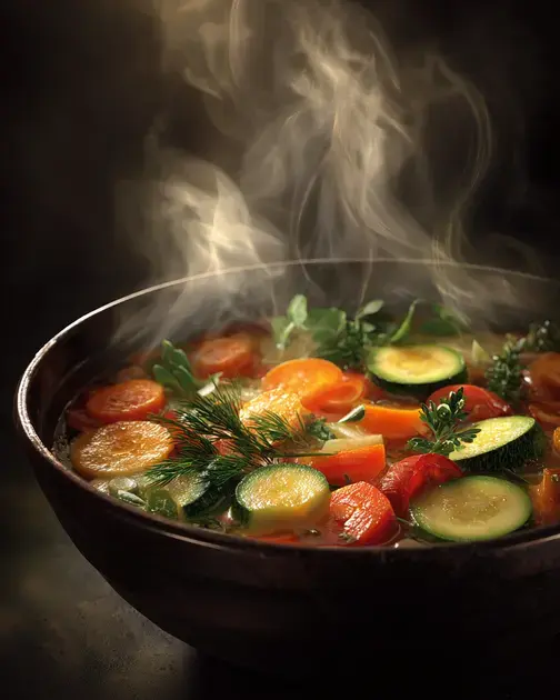 Receita de Sopa Nutritiva e Baixa em Calorias