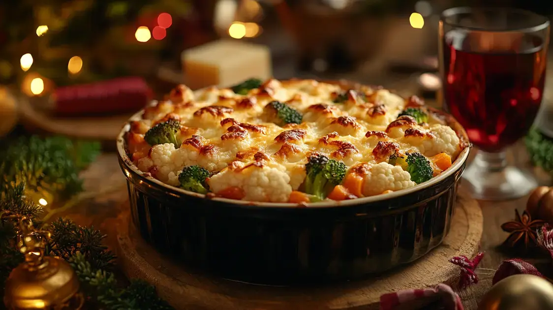 Vegetais Gratinados Leves Vegetais Gratinados Leves